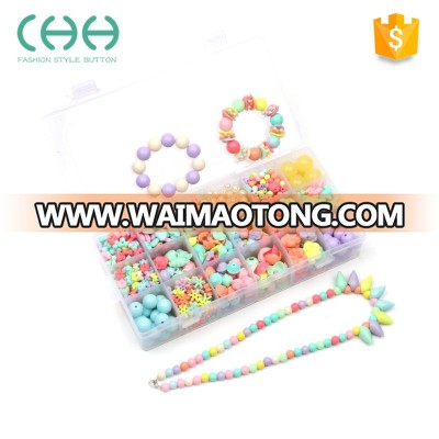 Sweet pudding 24 diy handmade beaded children's early educational diy beads set