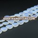 XA0007 Jewelry Stone Loose Beads White Heart Opal Beads For Jewelry Making